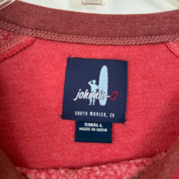 johnnie-O Men’s Crewneck Baseball Shirt - Picture 2 of 8